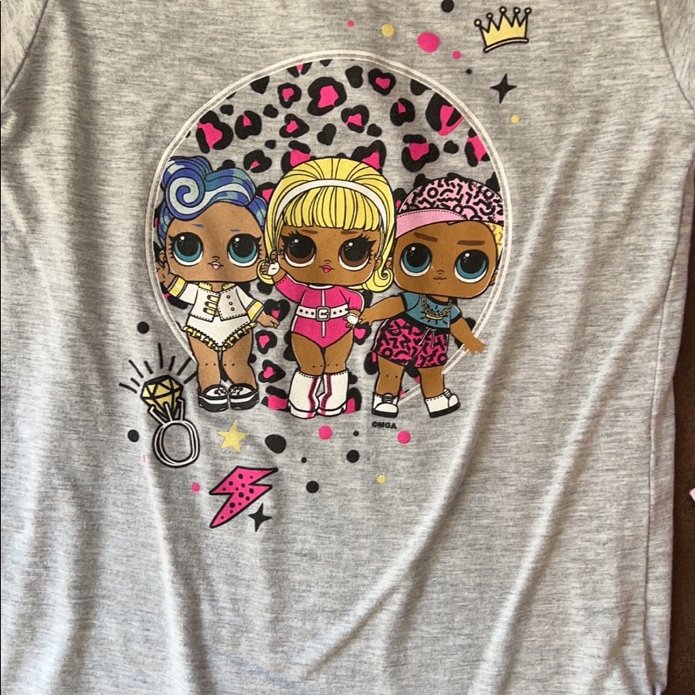 LOL tshirts size 7/8 girls!